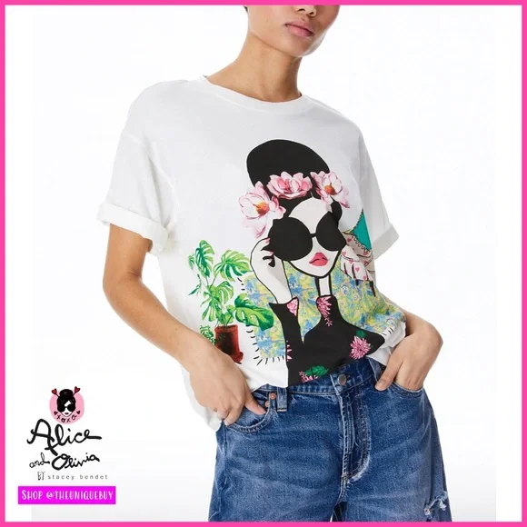 Alice + Olivia | Tops | Alice Olivia Stace Face Evan Floral